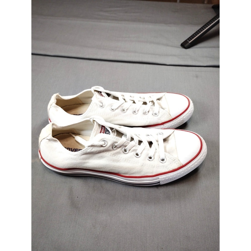 Converse Chuck Taylor OX M7652 Men 7.5 WM 9.5 Optical White Low Top Sneakers**